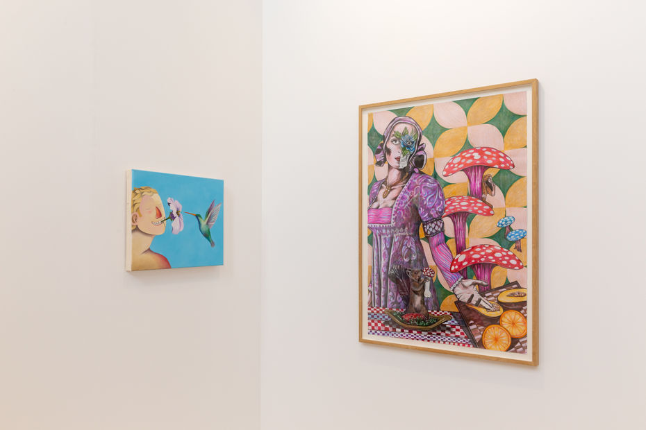 Dh Art Athina Chris Akordalitis Sunna Hansdo Ttir Elias Kafouros Caroline Larsen Iliodora Margellos Joakim Ojanen Selma Parlour The Callas Diamantis Sotiropoulos 2023 Installation View 36