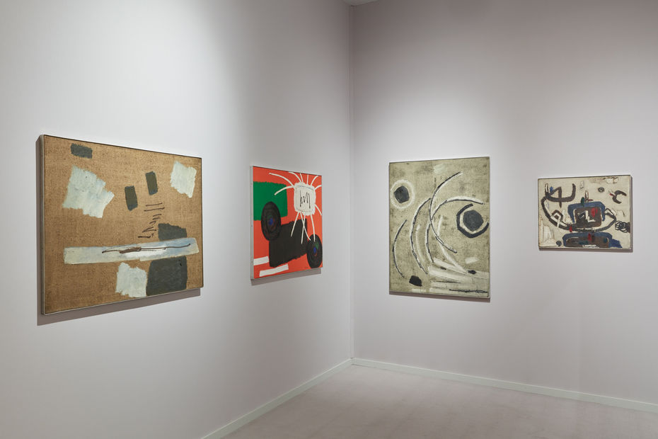 Installation view, TEFAF Maastricht 2024, Solo show by Willem Hussem