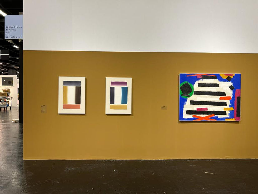 Installation view, Art Cologne 2022, Duo show by Willem Hussem and Paul Beumer