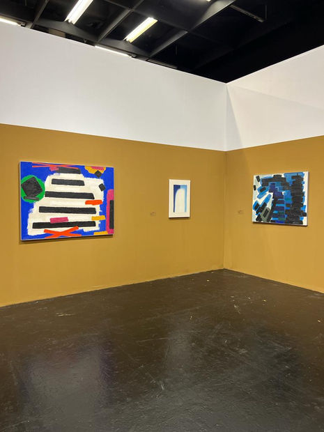 Installation view, Art Cologne 2022, Duo show by Willem Hussem and Paul Beumer