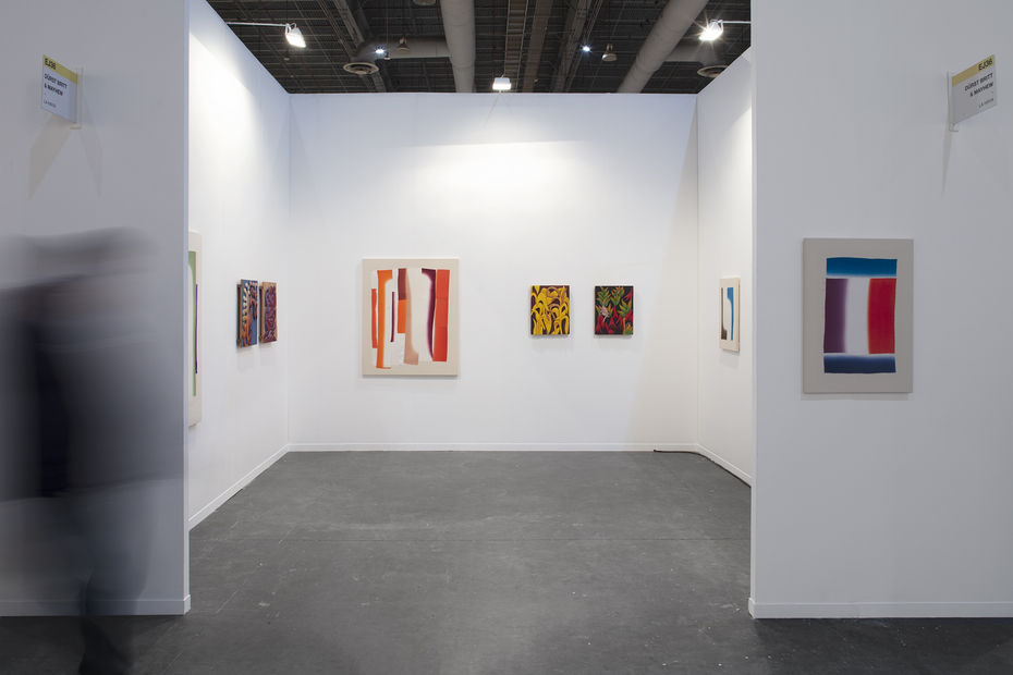 Installation view, Zona Maco 2022, Duo show by Alejandra Venegas and Paul Beumer