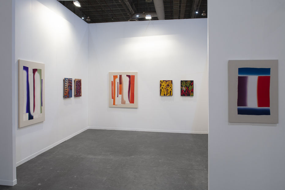 Installation view, Zona Maco 2022, Duo show by Alejandra Venegas and Paul Beumer