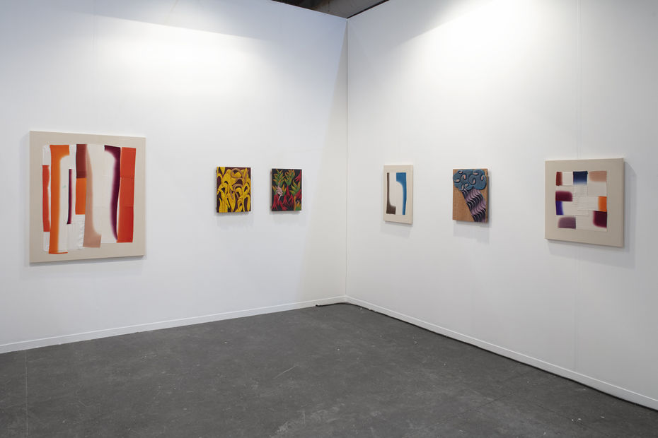 Installation view, Zona Maco 2022, Duo show by Alejandra Venegas and Paul Beumer