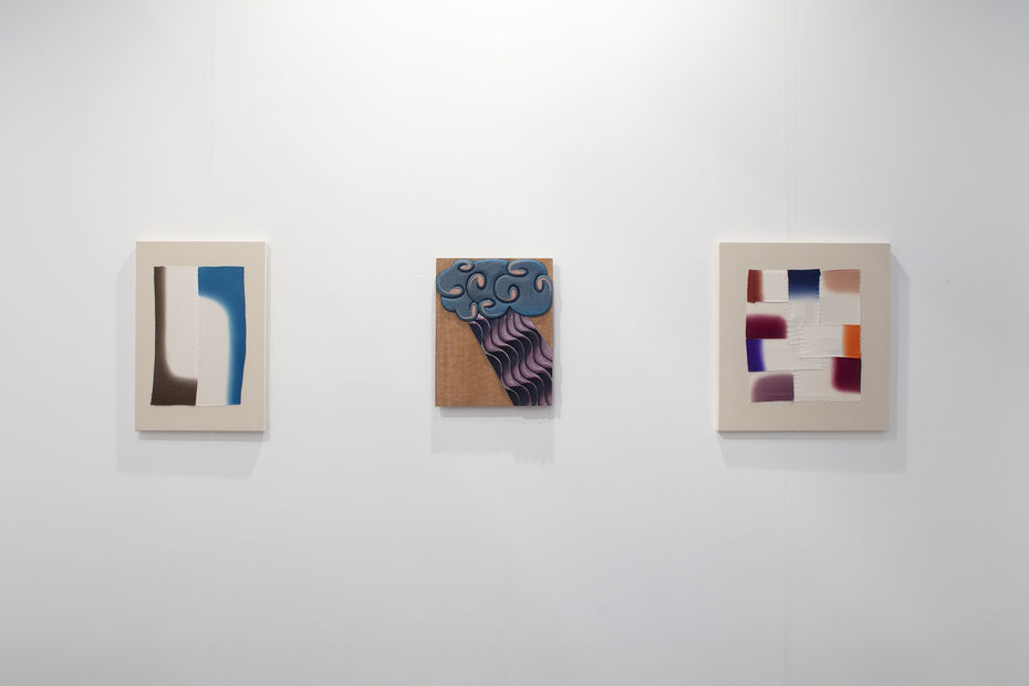 Installation view, Zona Maco 2022, Duo show by Alejandra Venegas and Paul Beumer