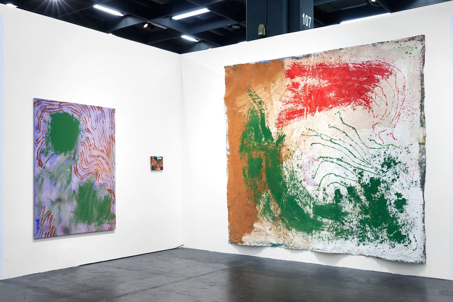 Installation view, Art Cologne 2021, Solo show by David Roth