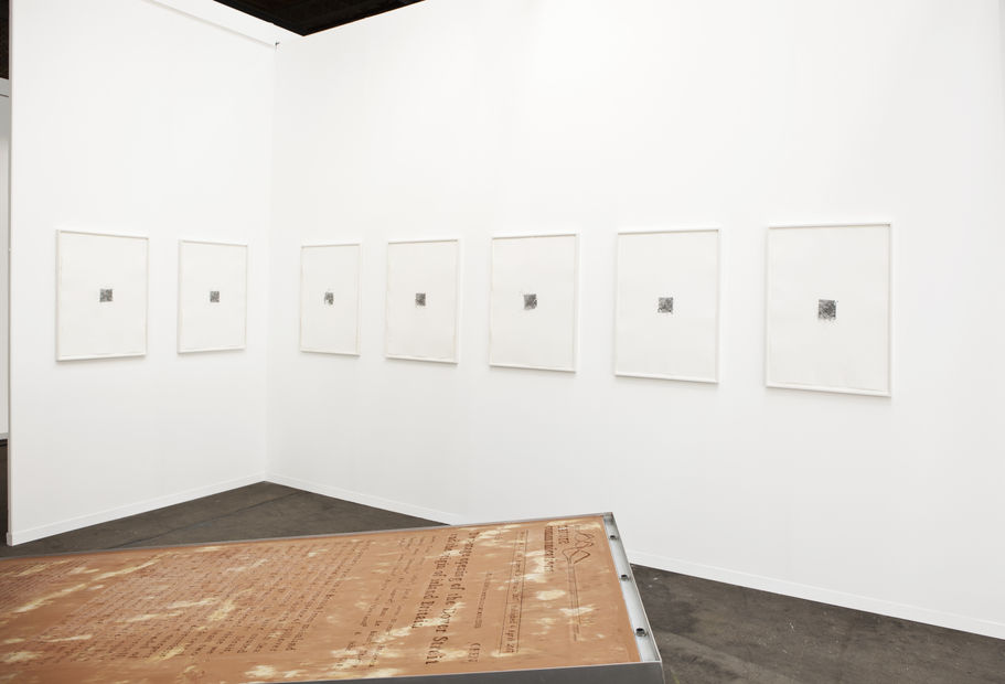 Installation view, Art Brussels 2018, Solo show by Lennart Lahuis
