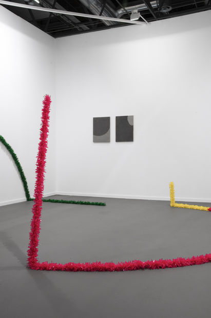 Installation view,ARCO Madrid 2018, Solo show by Alex Farrar