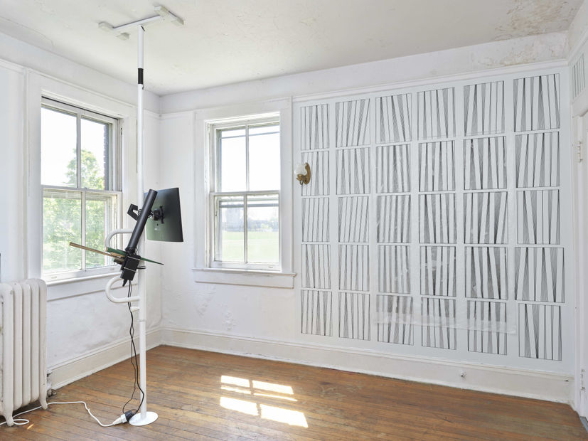 Installation view, NADA House New York 2021, Solo show by Joseph Montgomery