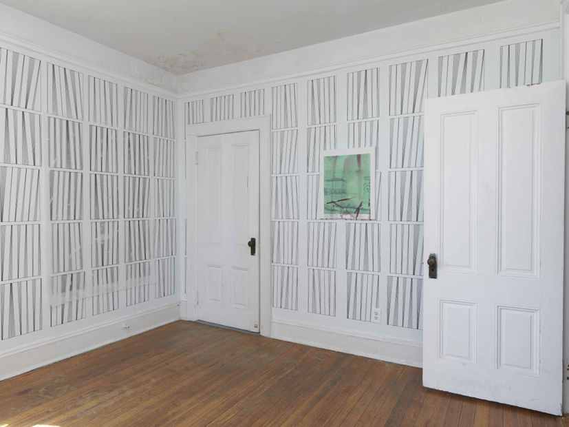 Installation view, NADA House New York 2021, Solo show by Joseph Montgomery