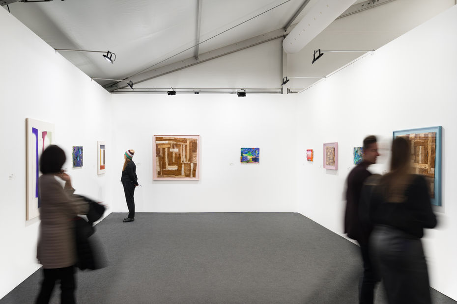 Installation view, Luxembourg Art Week 2023, Duo exhibition by Paul Beumer and David Roth