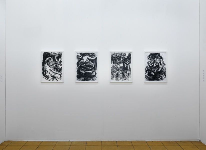 Installation view, Art Rotterdam 2017, Solo booth by Wieske Wester