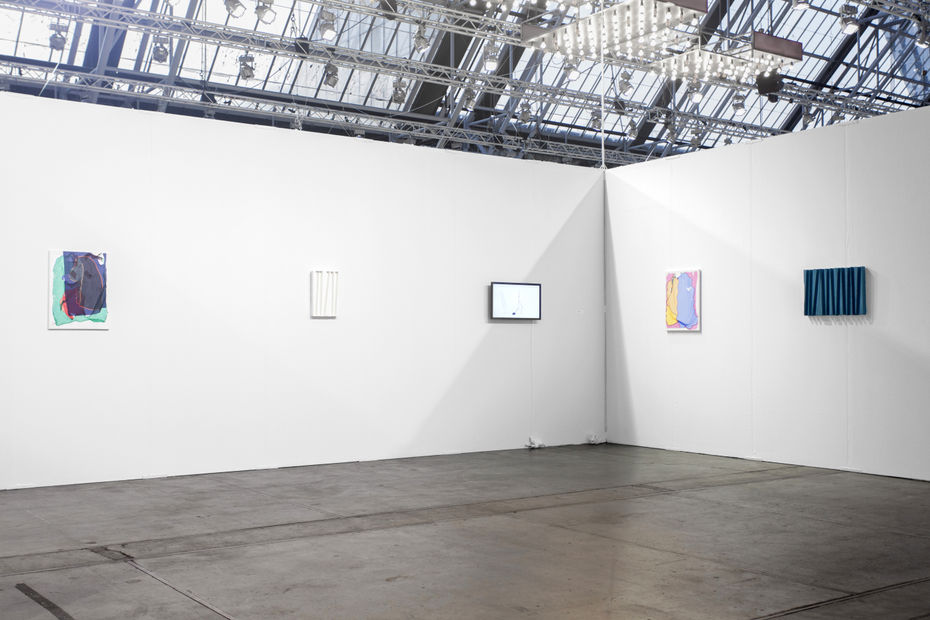 Installation view, CODE Art Fair Copenhagen 2016, Solo booth by Joseph Montgomery