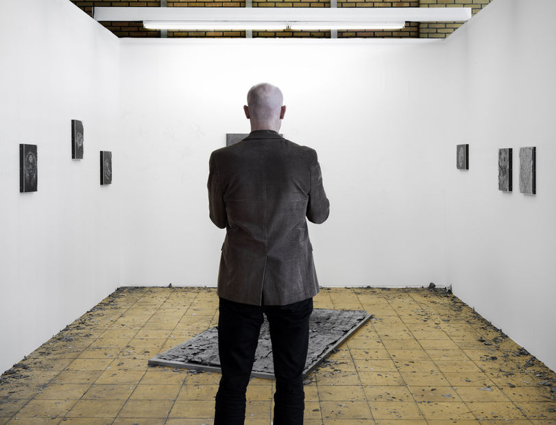 Installation view, Art Rotterdam 2016, Solo booth by Lennart Lahuis