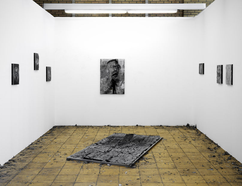 Installation view, Art Rotterdam 2016, Solo booth by Lennart Lahuis