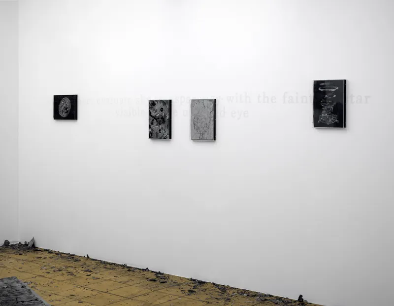 Installation view, Art Rotterdam 2016, Solo booth by Lennart Lahuis