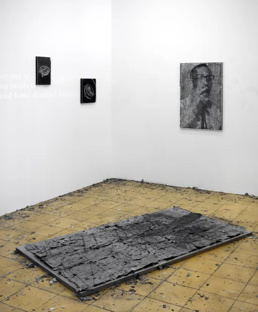 Installation view, Art Rotterdam 2016, Solo booth by Lennart Lahuis