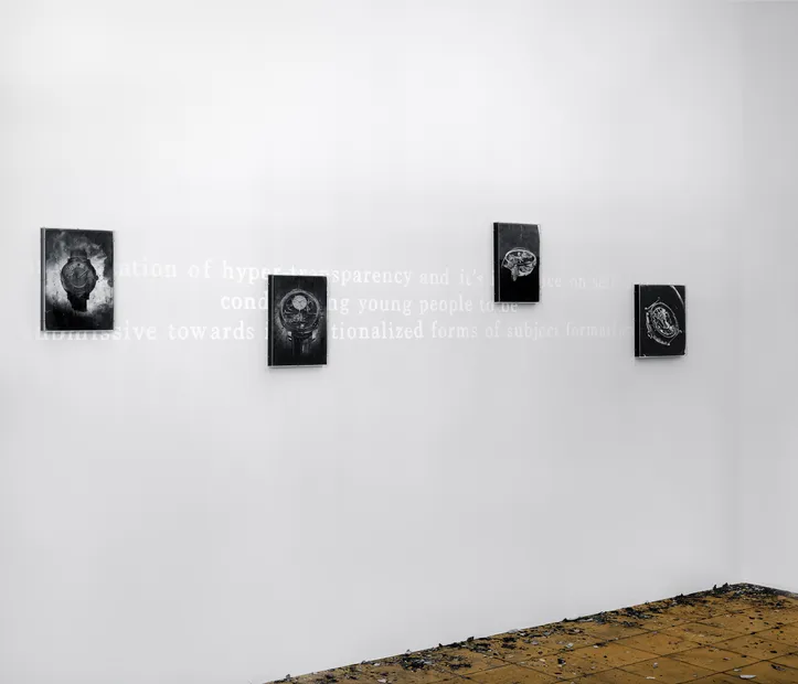 Installation view, Art Rotterdam 2016, Solo booth by Lennart Lahuis