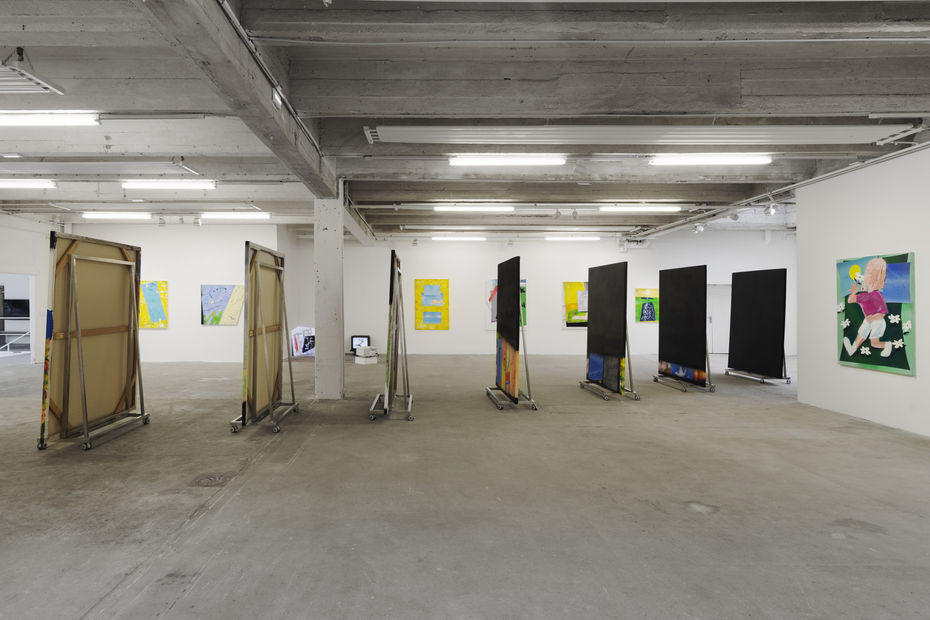 Hoda Kashiha, I'm Here, I'm not Here, 2022, Exhibition view - Passerelle Centre d'art contemporain, Brest © photo : Aurélien Mole