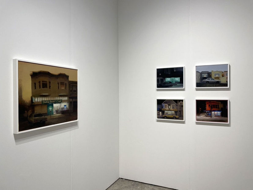 Installation view of the Hashimoto Contemporary booth, Art Miami 2022