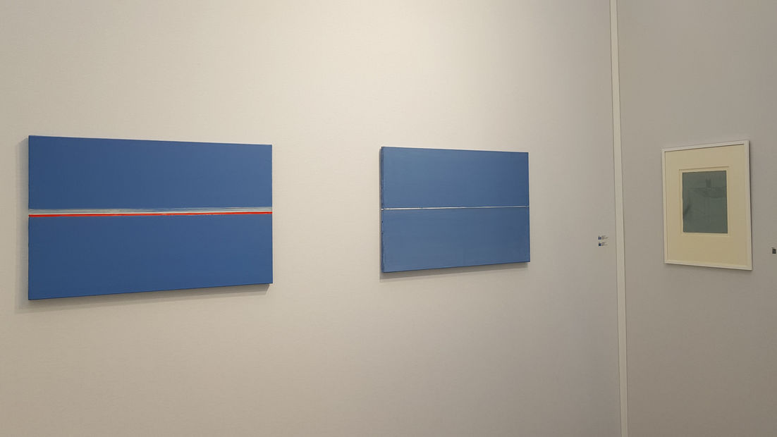 Geneviève Asse / solo-show @ Art Paris art fair 2018 - Grand-Palais