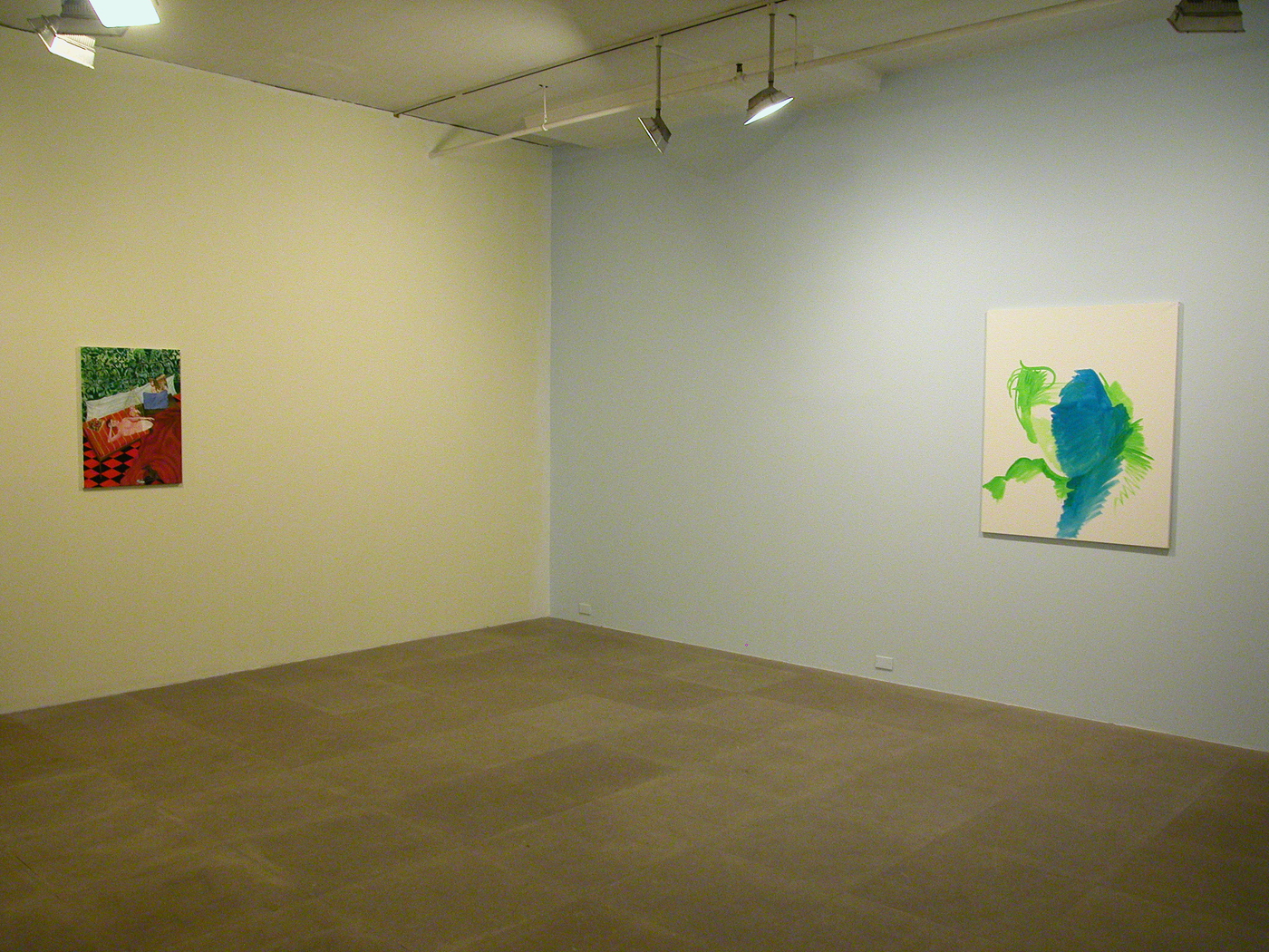 Installation view, Salon, Greene Naftali, New York, 2006