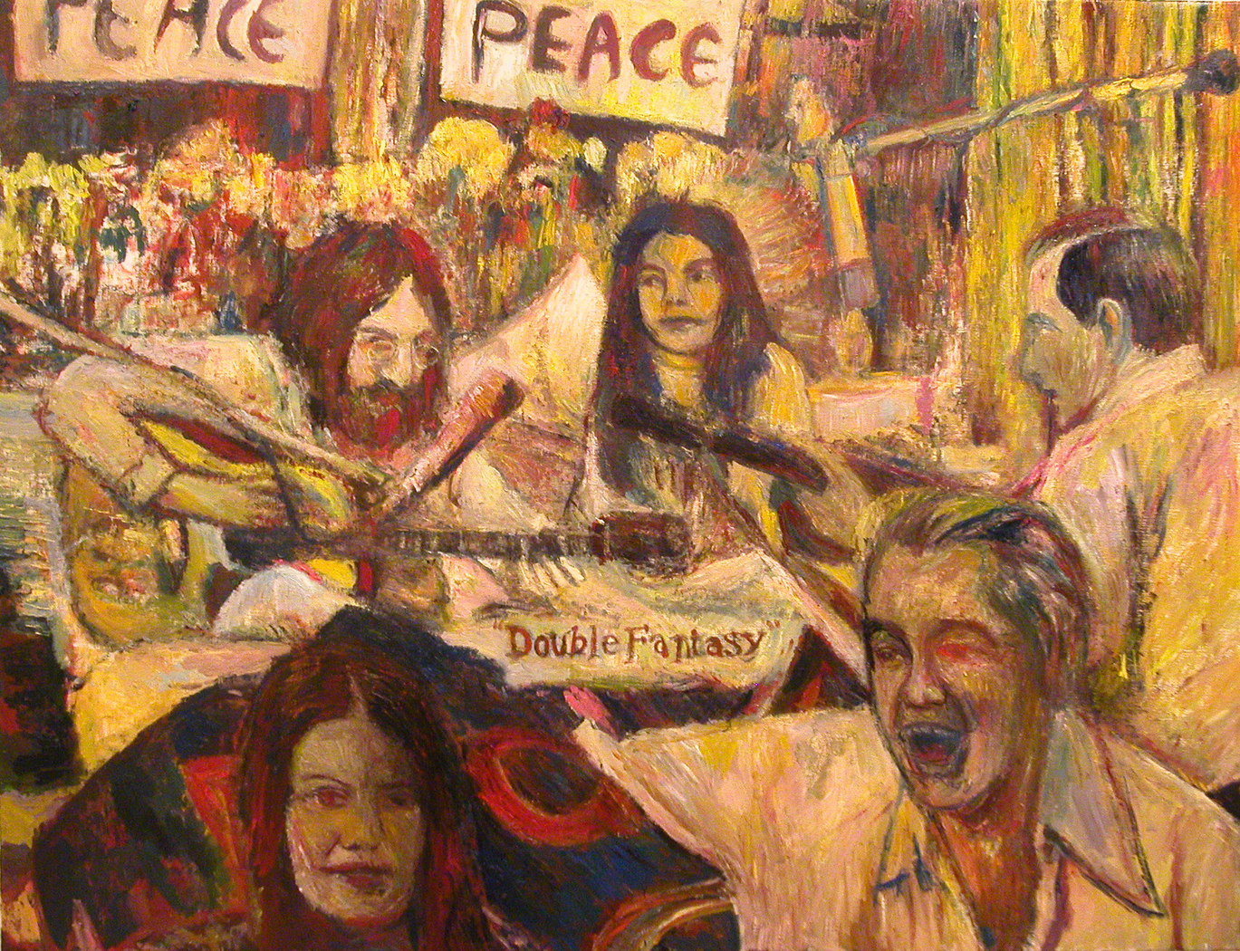 Bed-In for Peace, Keith Mayerson,  Salon, Greene Naftali, New York, 2006