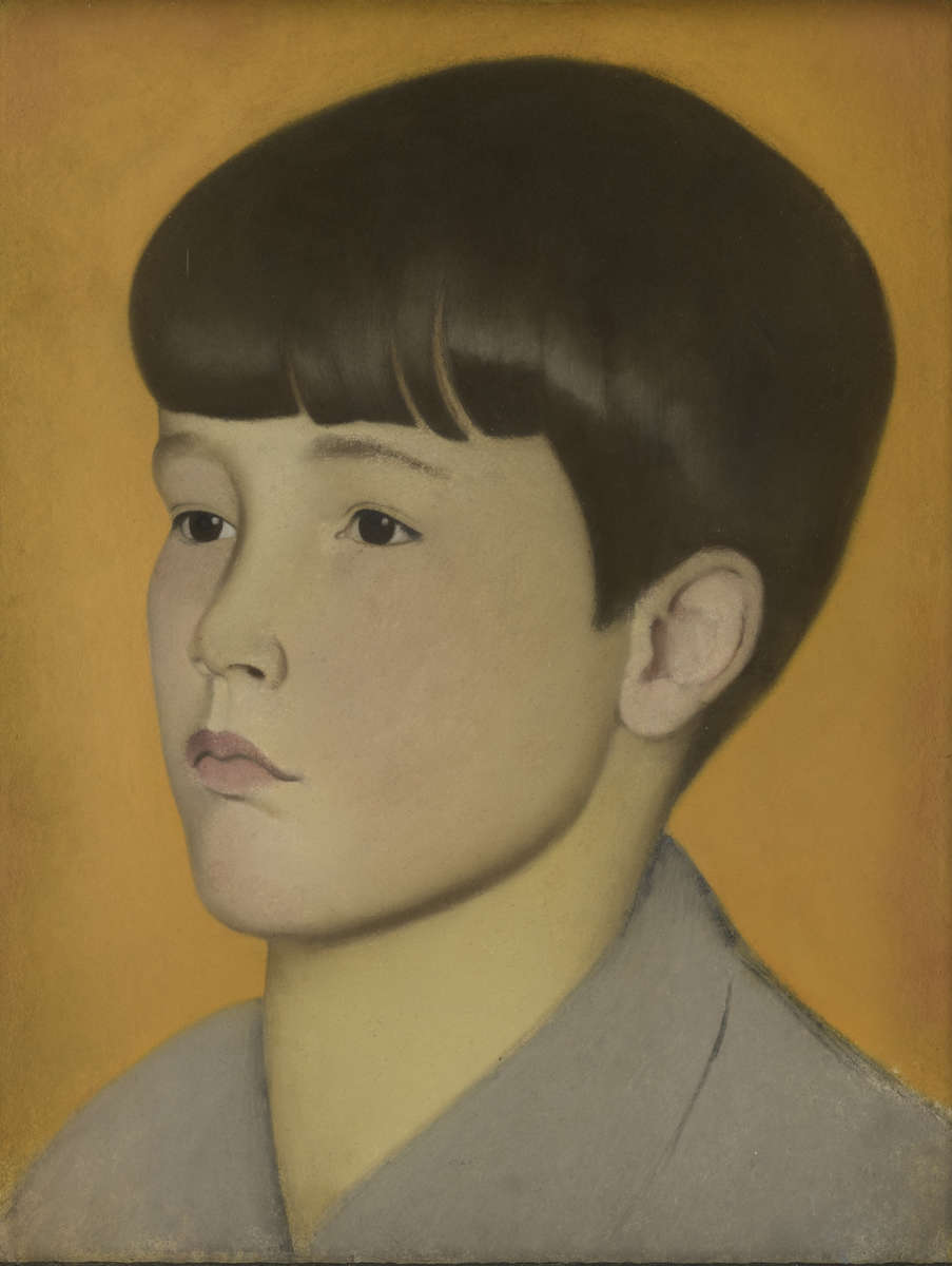 portrait of christopher strachey by his uncle simon bussy who was married to dorothy strachey member of the bloomsbury group