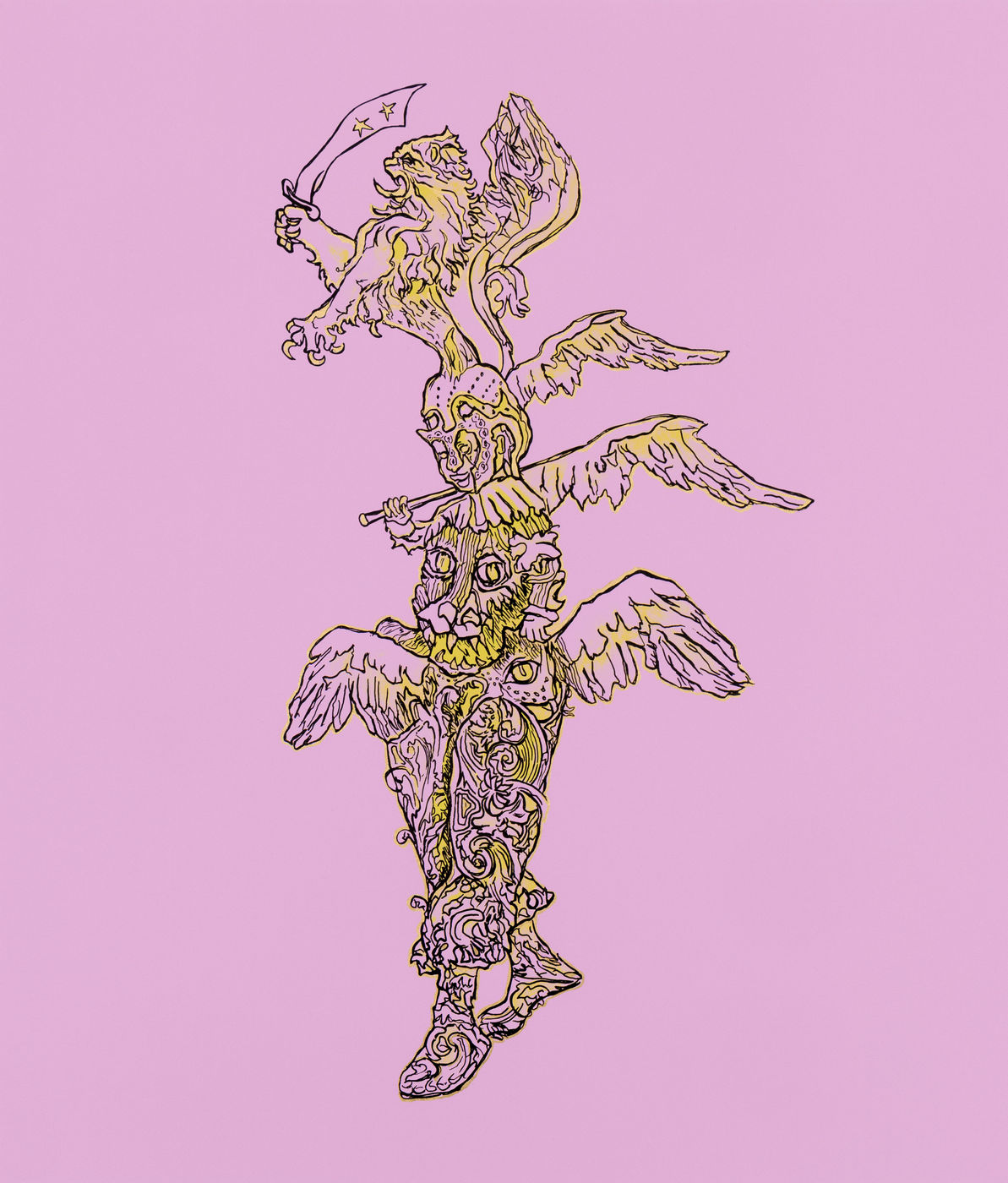 Hew Locke, Kings & Queens 6, 2025