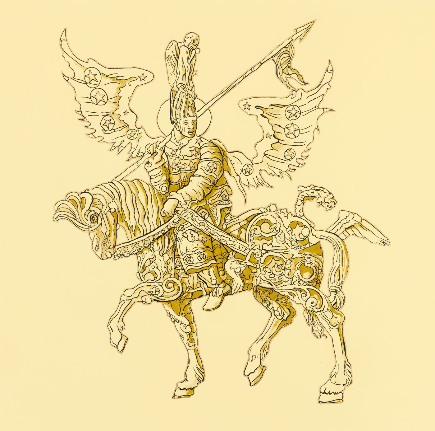 Hew Locke, Kings & Queens 1, 2025