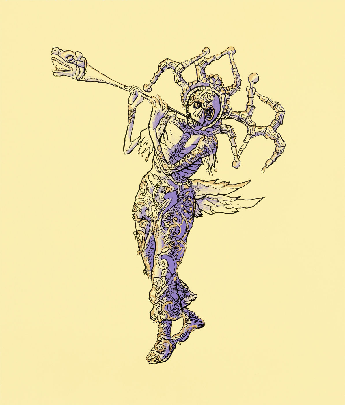 Hew Locke, Kings & Queens 4, 2025