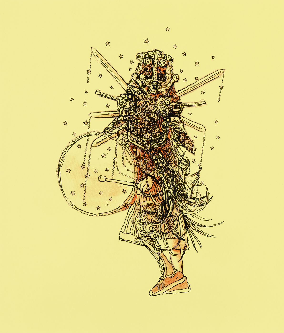 Hew Locke, Kings & Queens 8, 2025