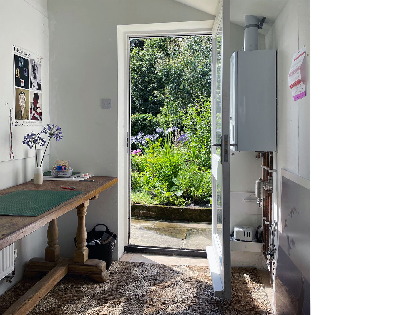 After I have finished a body of work for an exhibition or art fair, I tidy up the studio (I...