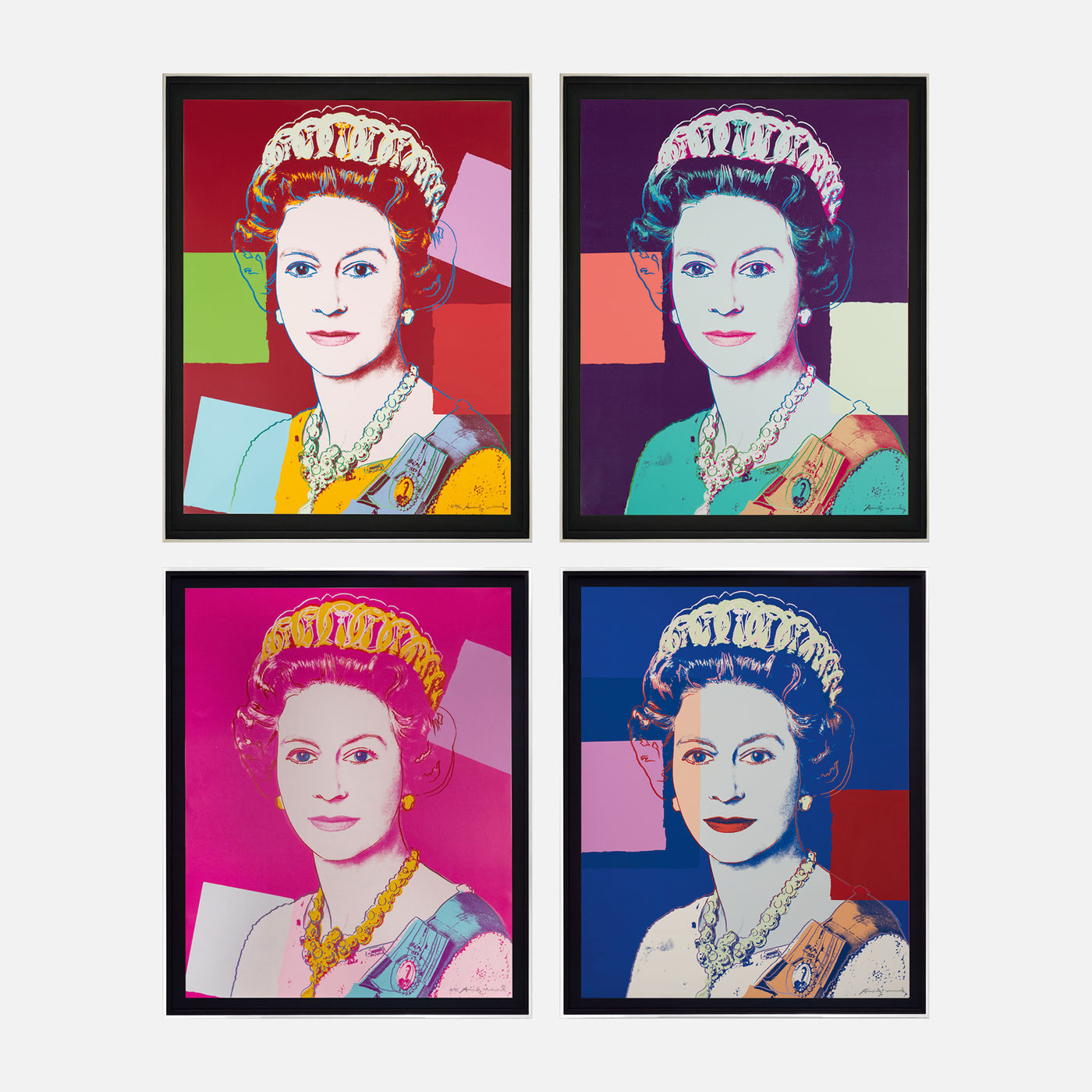 Discover more about Queen Elizabeth II of the United Kingdom by Andy Warhol, on view now at 29 New Bond...