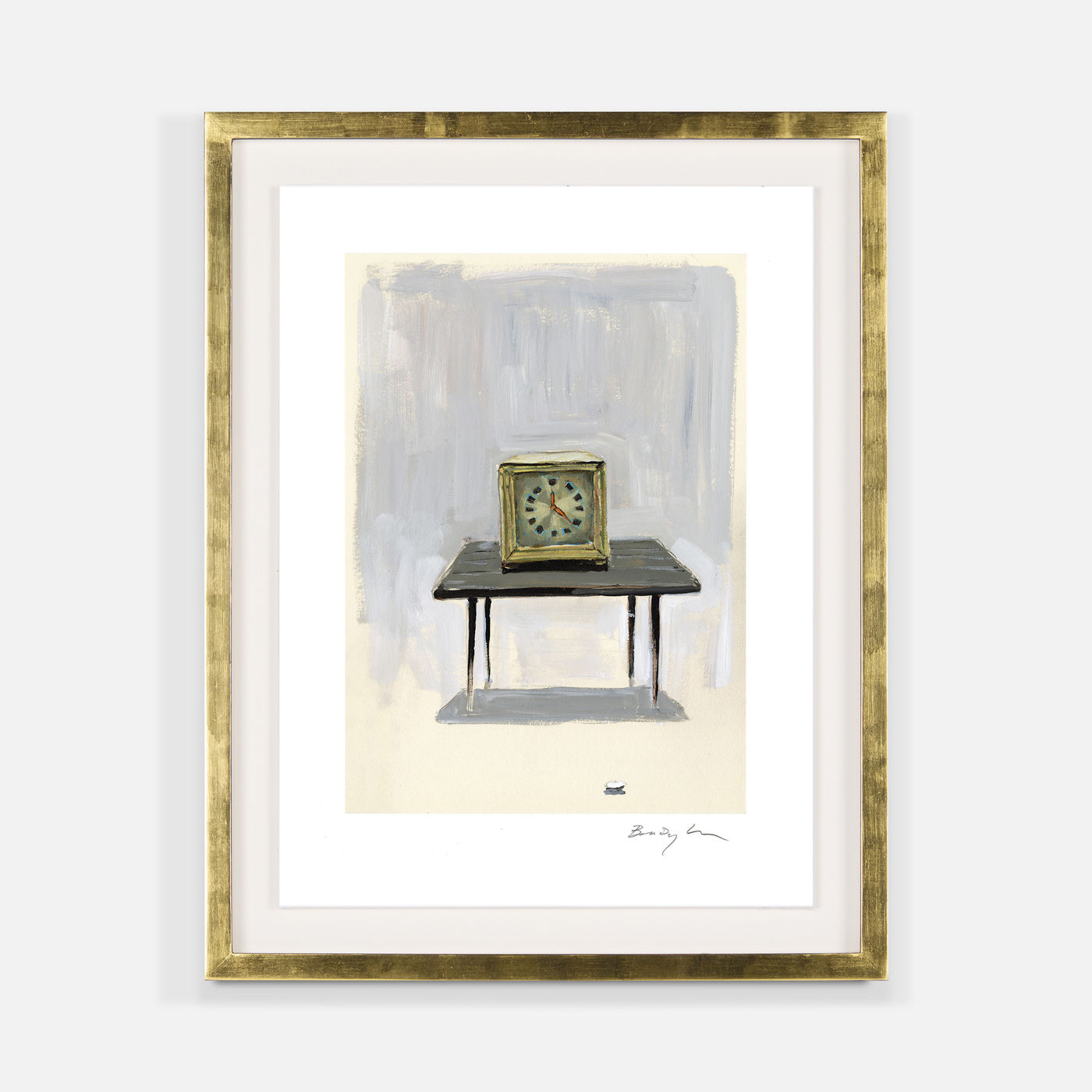 The text makes us look at the clock from the perspective of this protagonist. It is now a haunting object,...