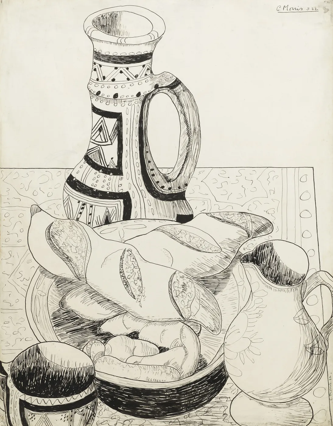 Cedric Morris Still Life with Jug