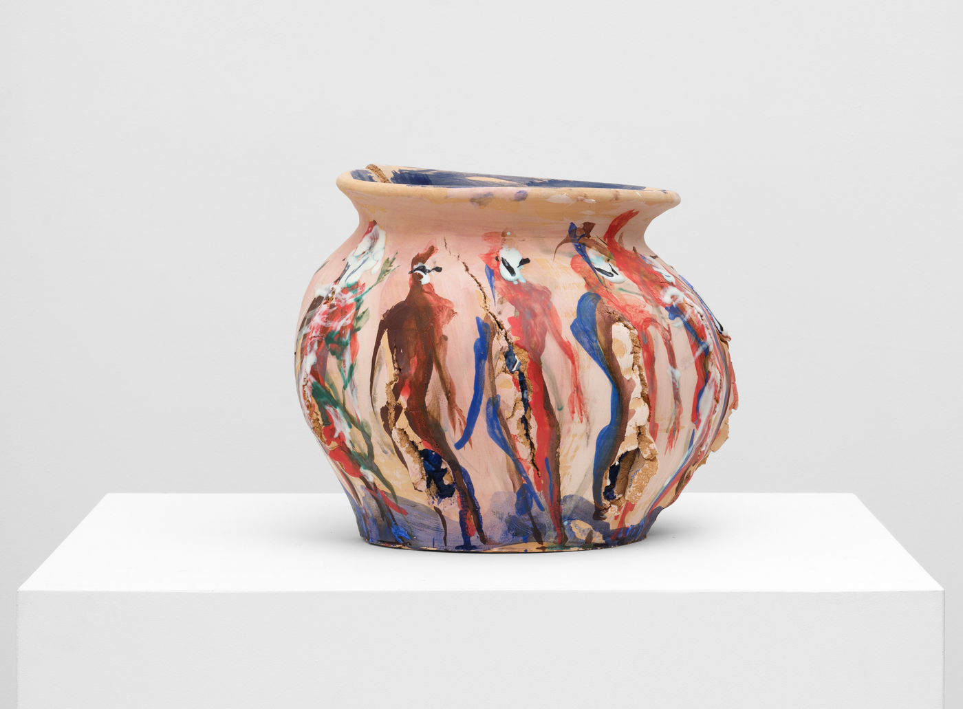 Barcel&oacute;'s vessels are intentionally deconstructed and expressively distorted, with ripples and folds or perforations that open them up to the...