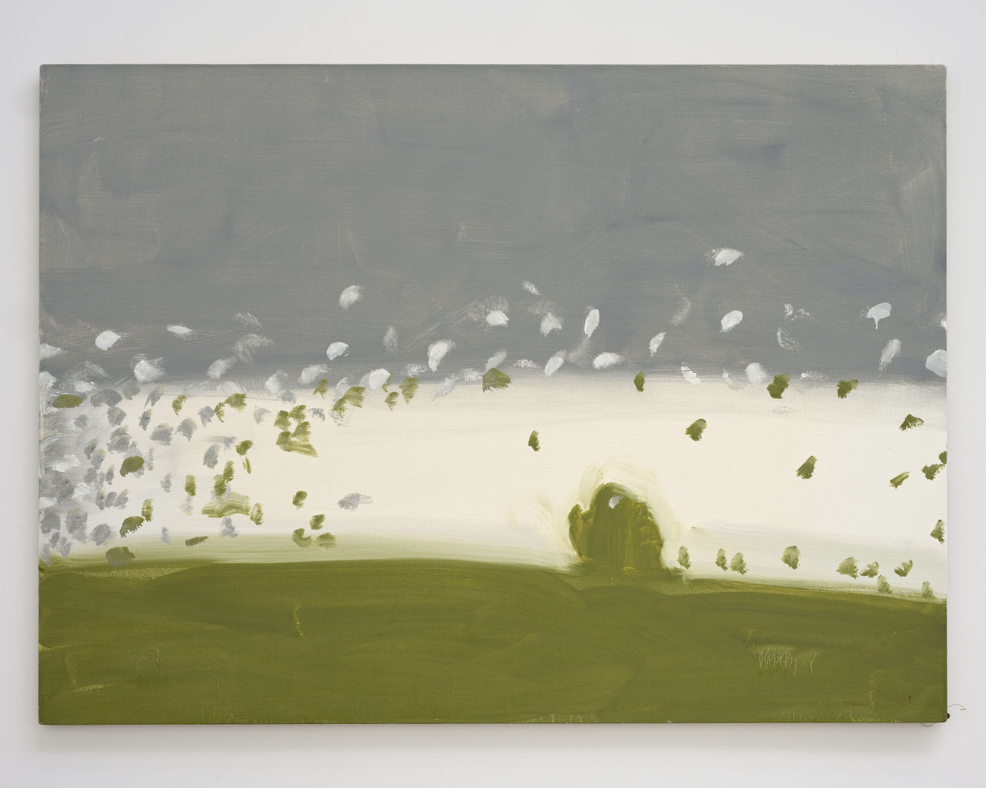 The artist&rsquo;s quick way of working allows him to create complex tonalities in a single brushstroke. Focusing on the flickering...