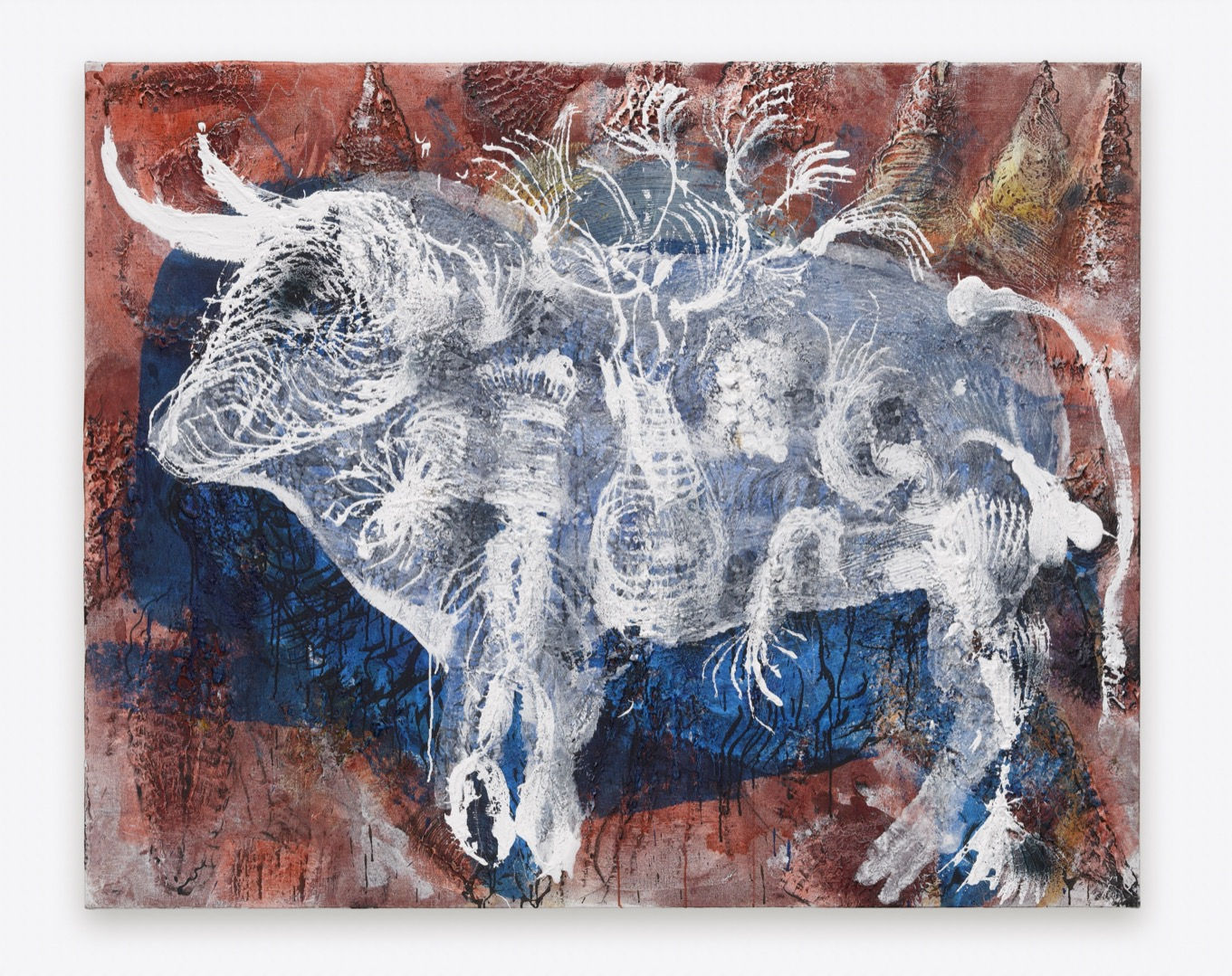 This old joke: You take a bull and stuff it with a pig. In it, a lamb. Inside, a turkey...