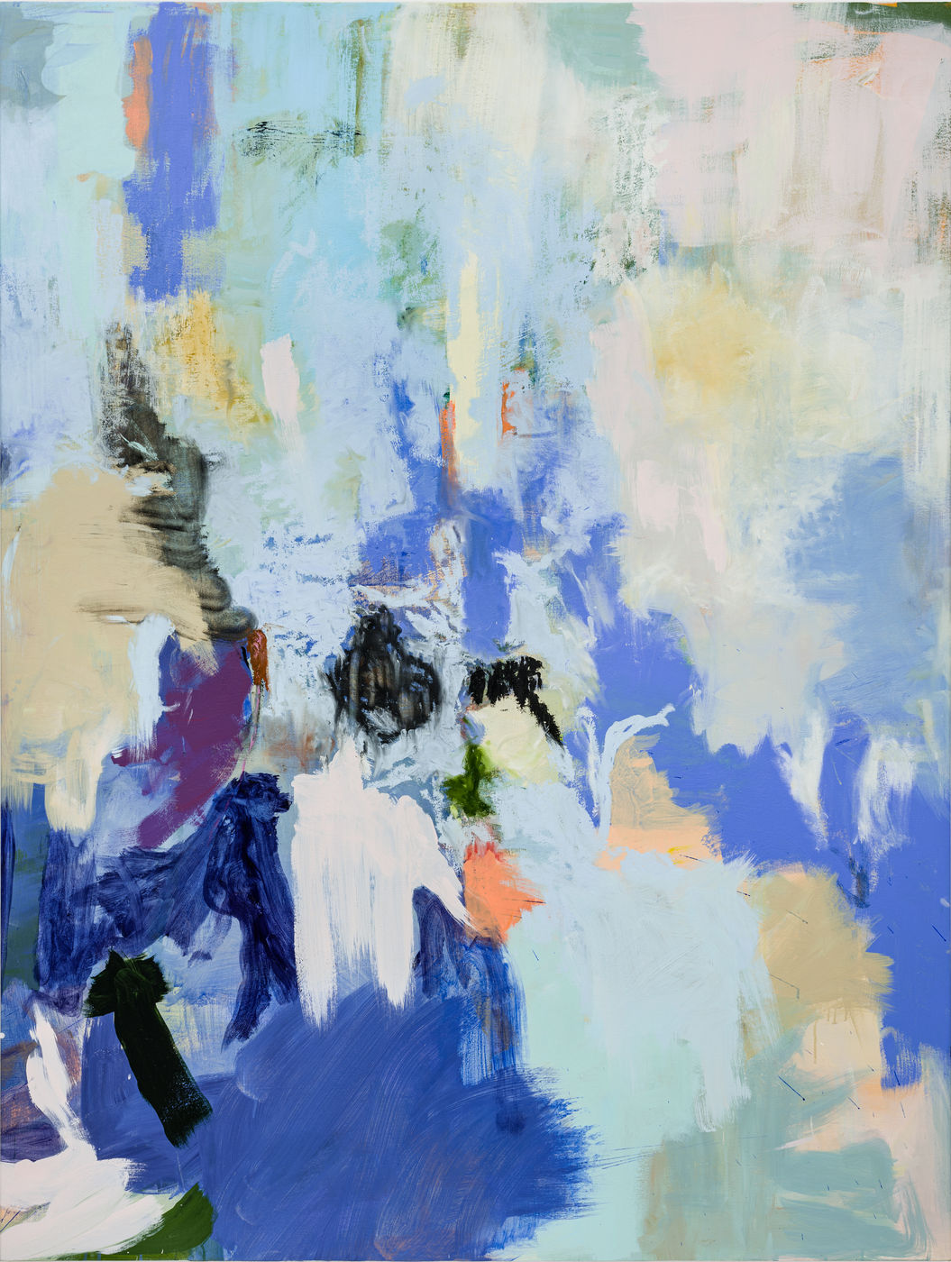 The body is always present inside of my work. I always see faces, limbs, eyelashes, an arm, a wobble, something...