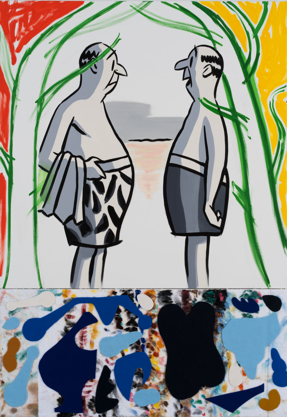 Salle&rsquo;s fractured compositions eschew any linear interpretation. The everyman and woman, represented throughout the series as types, invite viewers to...