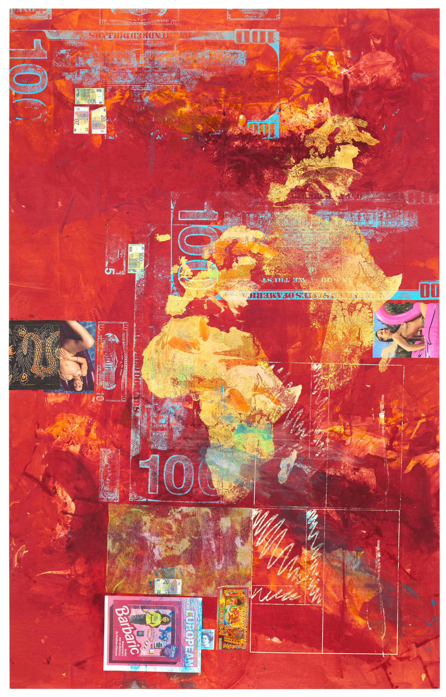 Building on the White Grounds installation, this four-part work explores the politics of mapping. Presented on free-standing metal structures, the...