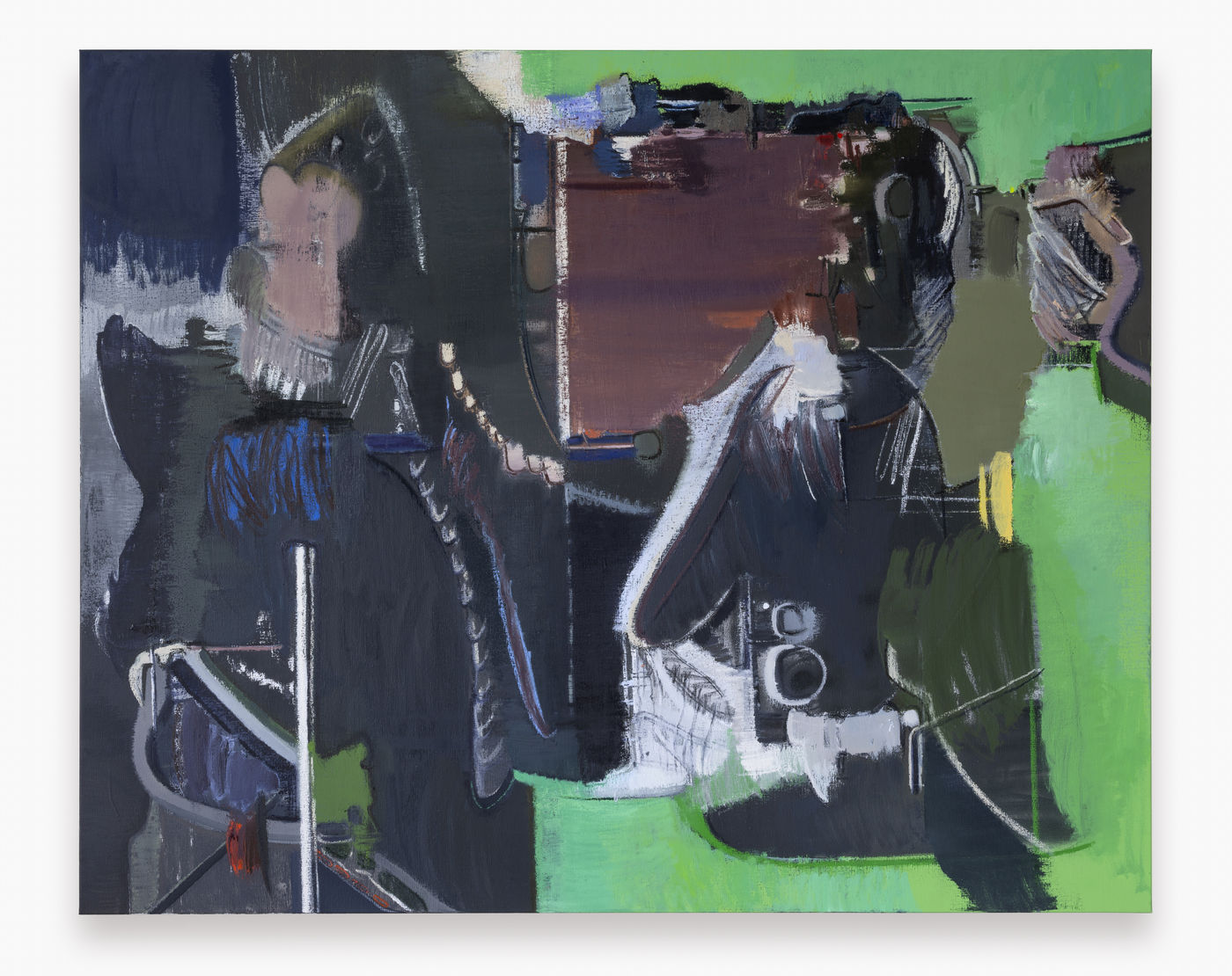 The intriguing titles Han gives her paintings echo their layered imagery &ndash; an aggregate of experiences and encounters that the...