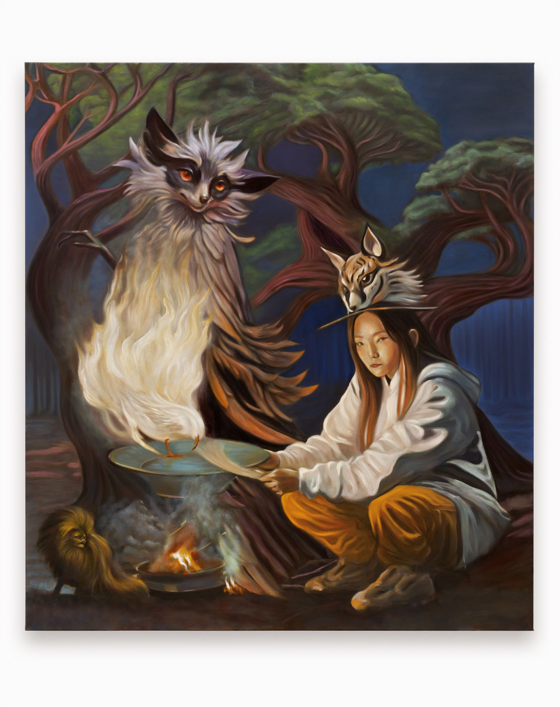 As the artist explains, the exhibition has at its heart &lsquo;my indulgence in my desire to illustrate new worlds&rsquo;, situated...