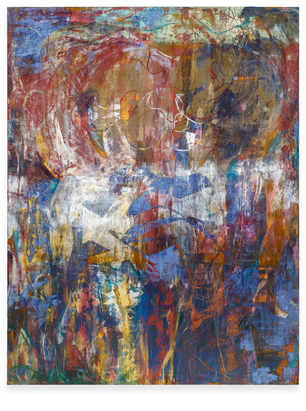 Working with cameraless photography, Grotova creates photograms that produce shadow-like traces of her and her mother&rsquo;s bodies, which are then...