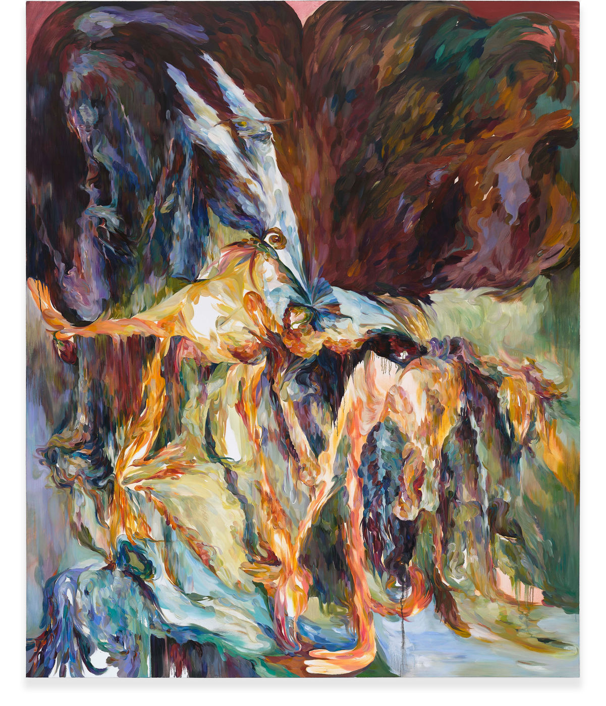 For Liang, painting is a collaborative act directed as much by the paint, brush and canvas as her own embodied...