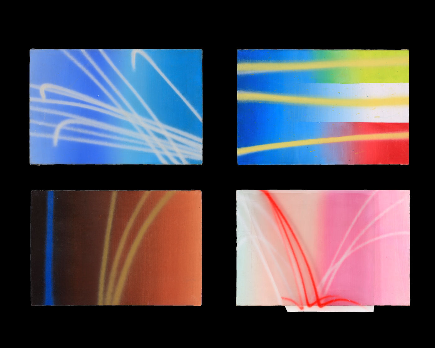 For Study for Horse Blinders (1968) the four panels were conceived as a study for the artist&rsquo;s monumental, room-sized installation...