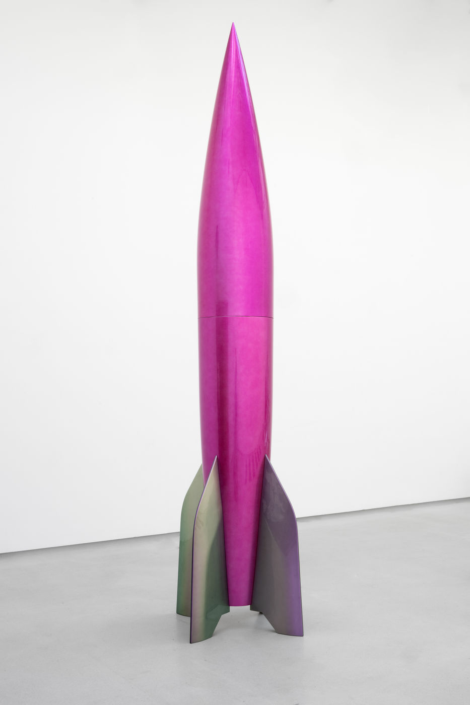 This futuristic sense is heightened by the imposing First Spaceship on Venus (Beyond Polish) sculpture from 2022, which draws inspiration...