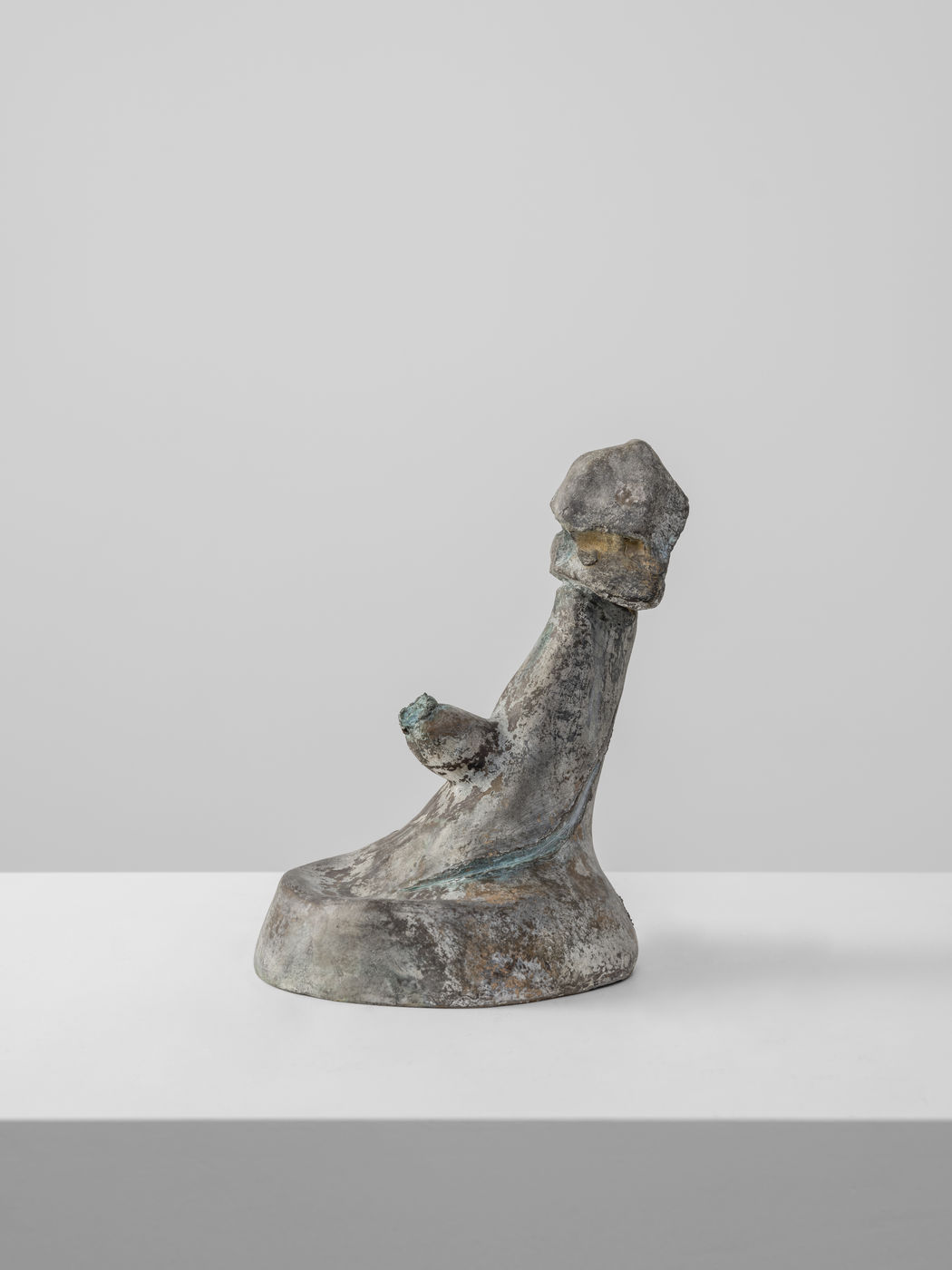 Joan Mir&oacute; Jeune fille, 1981 Bronze 26 x 19 x 22 cm (10.24 x 7.48 x 8.66 in)