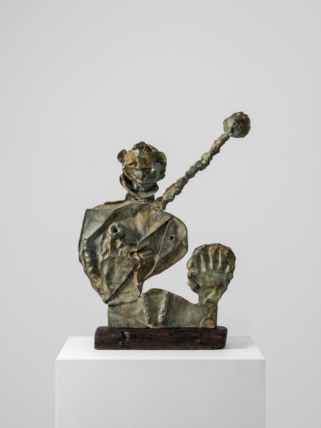 Joan Mir&oacute; Torse, 1981 Bronze 77 x 55 x 15 cm (30.31 x 21.65 x 5.91 in) In 1944, he...