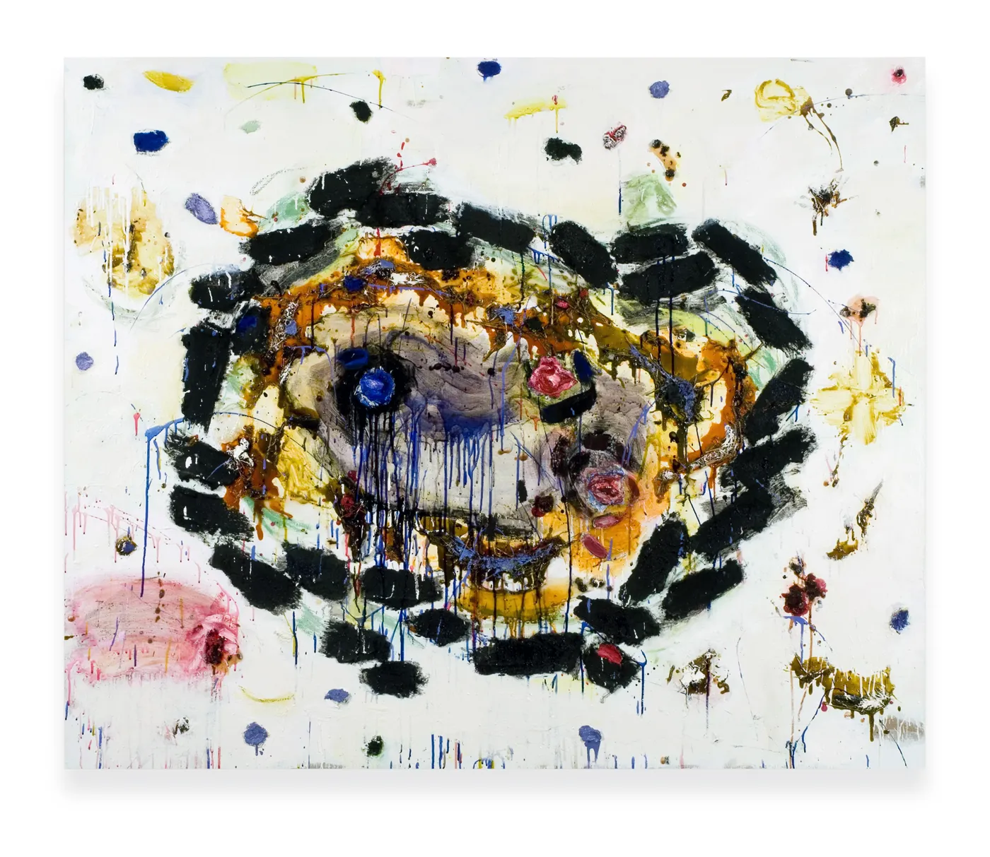Joan Snyder Just the Beginning, 2007 Oil, acrylic, straw and herbs on linen 152.4 x 182.88 cm (60 x 72...